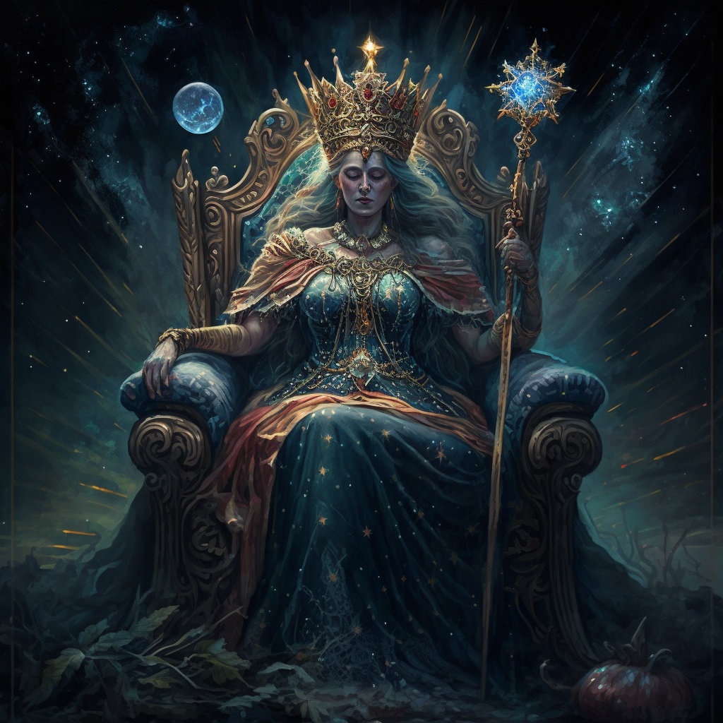 sardistic_The_Empress_sits_on_a_throne_wearing_a_starry_crown_h_5bb1966f-d7f7-410e-ac65-6d268e55d034