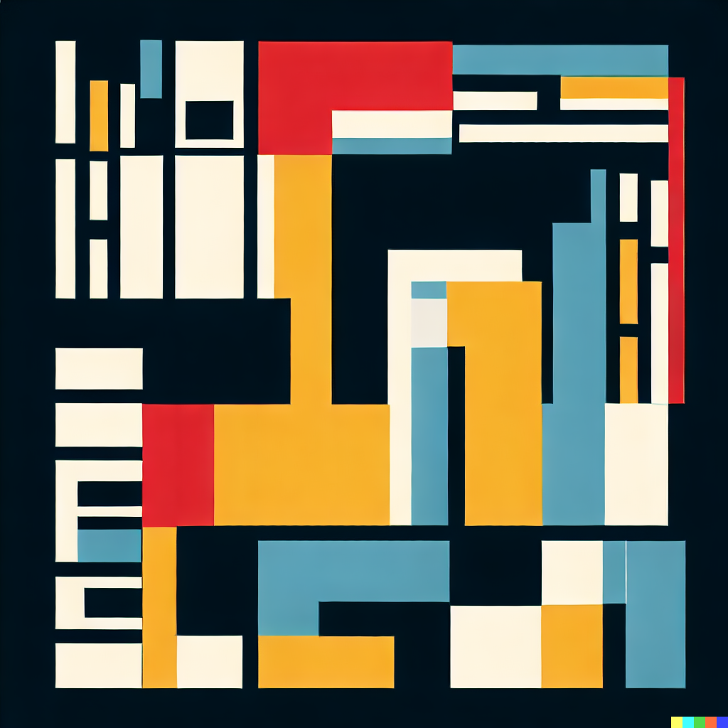 DALL·E 2023-06-26 11.55.47 – Bauhaus poster for libraries